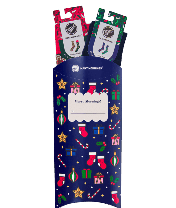 Kado Koker Xmas Blue (10 stuks per set)